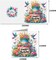6 Packs Happy Birthday Diamond Painting Greeting Cards with Envelop, Birthday Cake Diamond Art Cards, Flower Bird Butterfly Diamond Greeting Card Arts Kit for Birthday